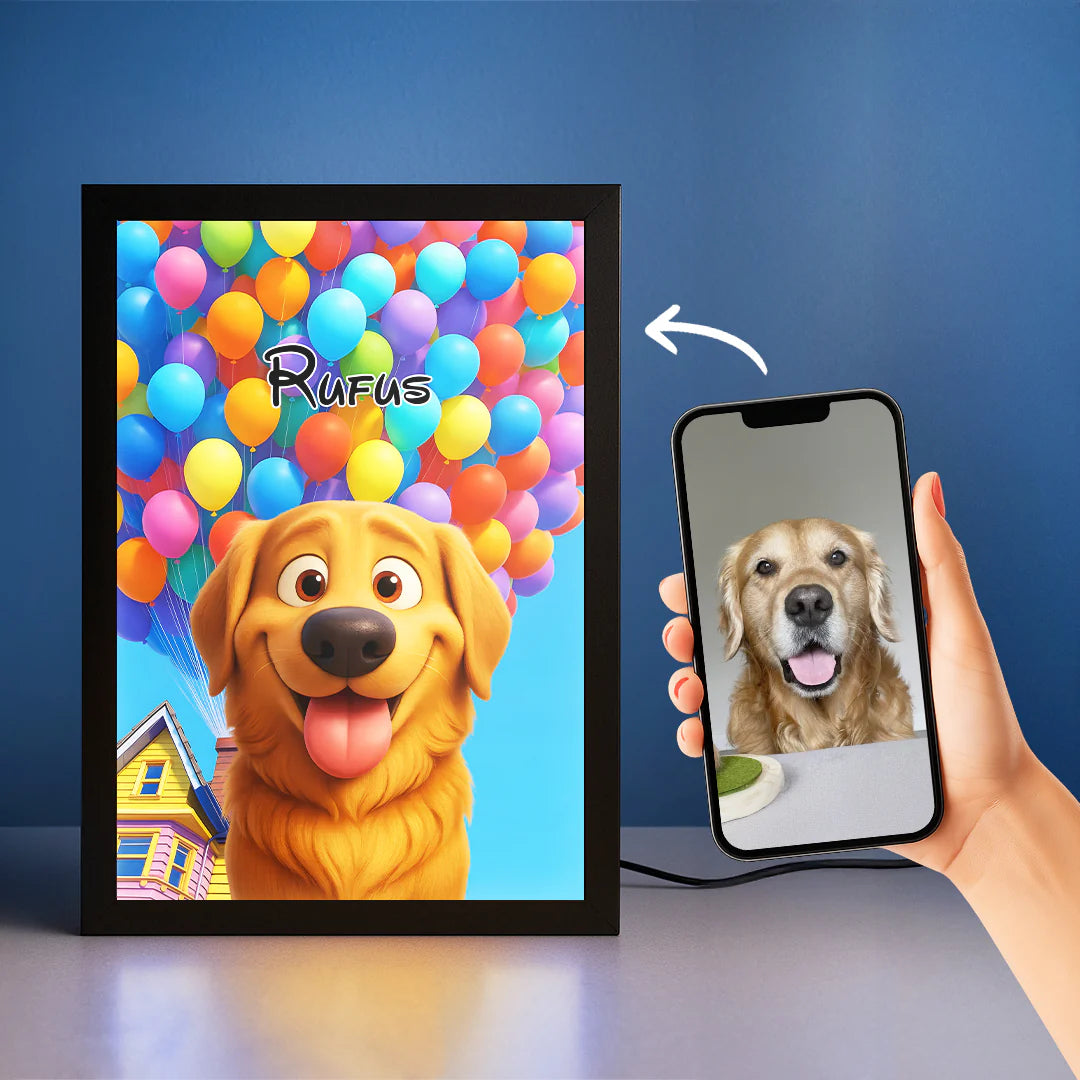 Magical Pet Portrait LED Night Light