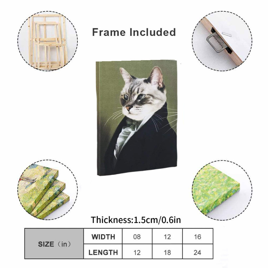 Custom Pet Oil Painting