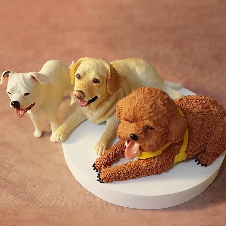 Handmade Personalized Full-Body Pet Figurine